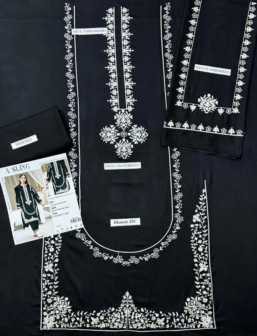 Rangzaar – 2-Piece Embroidered (UnStitched)